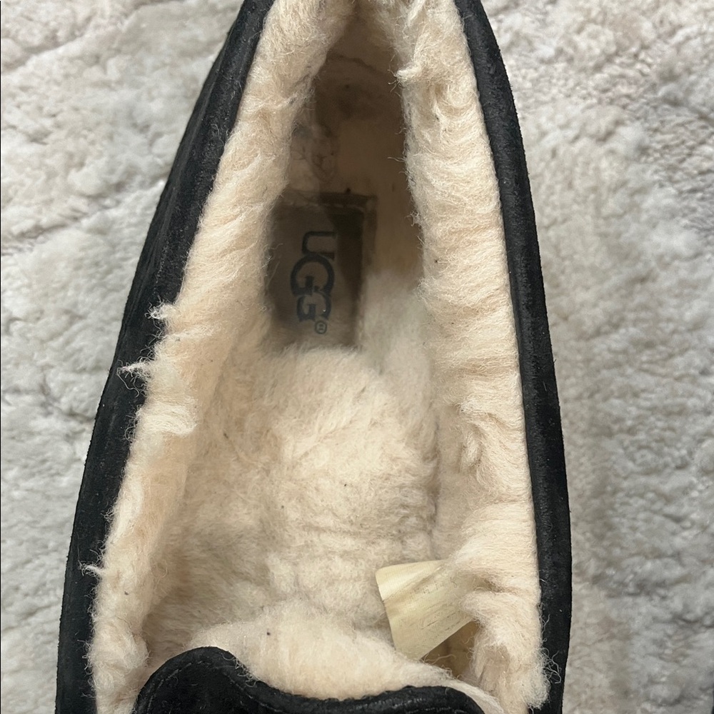 UGG Ansley Women's Black Loafer with Rhinestone Detail - Picture 6 of 10